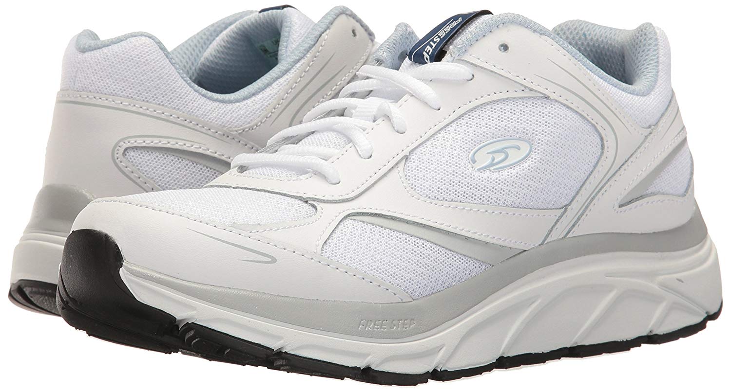 Dr. Scholl's Shoes Women's Freehand Sneaker, White Leather, Size 7.5 ...