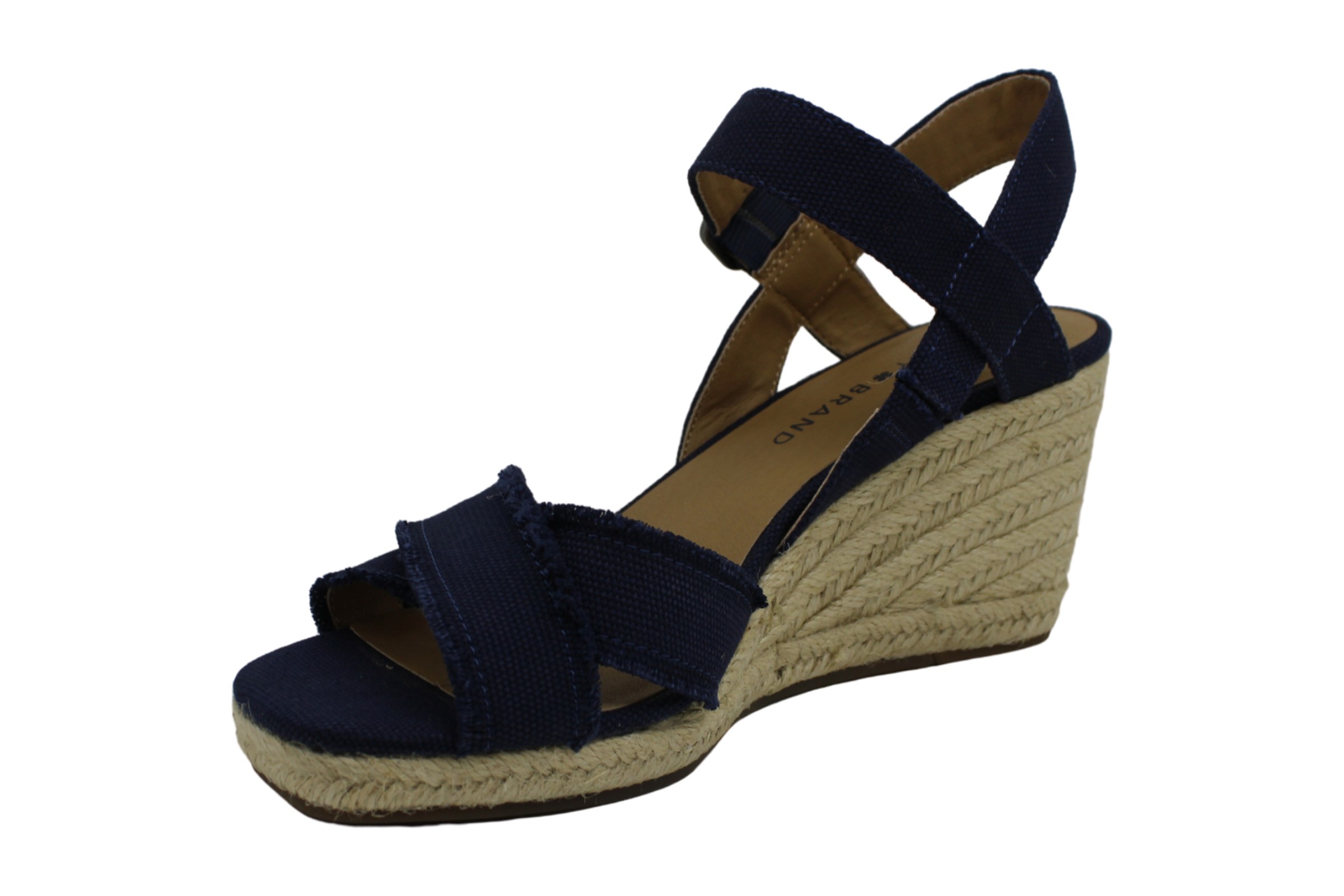 Lucky Brand Womens Margaline Fabric Open Toe Special Occasion Espadrille Sandals 