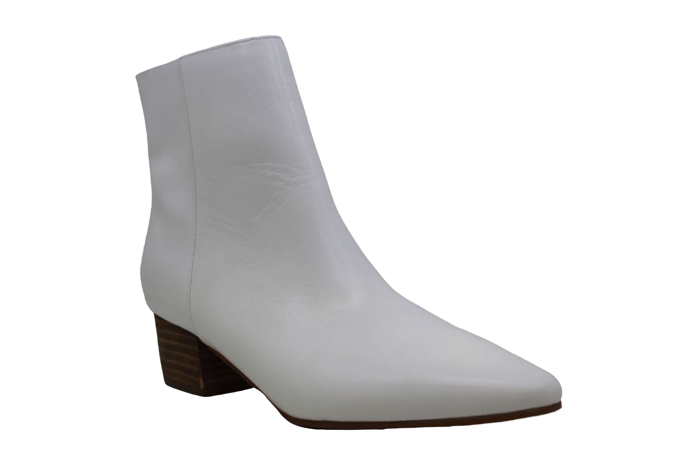Marc Fisher Womens Tammea Pointed Toe Ankle Fashion, White Leather ...