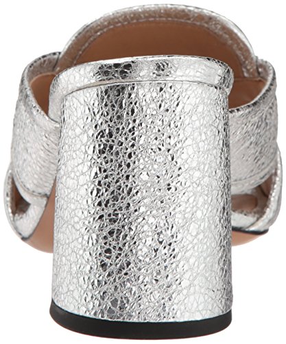 Marc Jacobs Abierta Para Mujer Aurora Puntera Abierta Jacobs mulas, plata, tamaño 9.0 082963 Marc Jacobs Abierta Para Mujer Aurora Puntera Abierta Jacobs mulas, plata, tamaño 9.0 082963