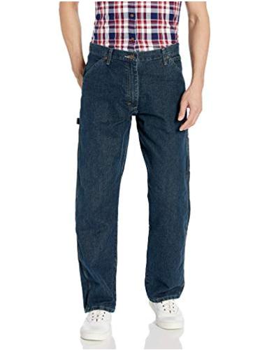 Wrangler Authentics Men's Classic Carpenter Jean, Storm, Size 34W x 34L ...