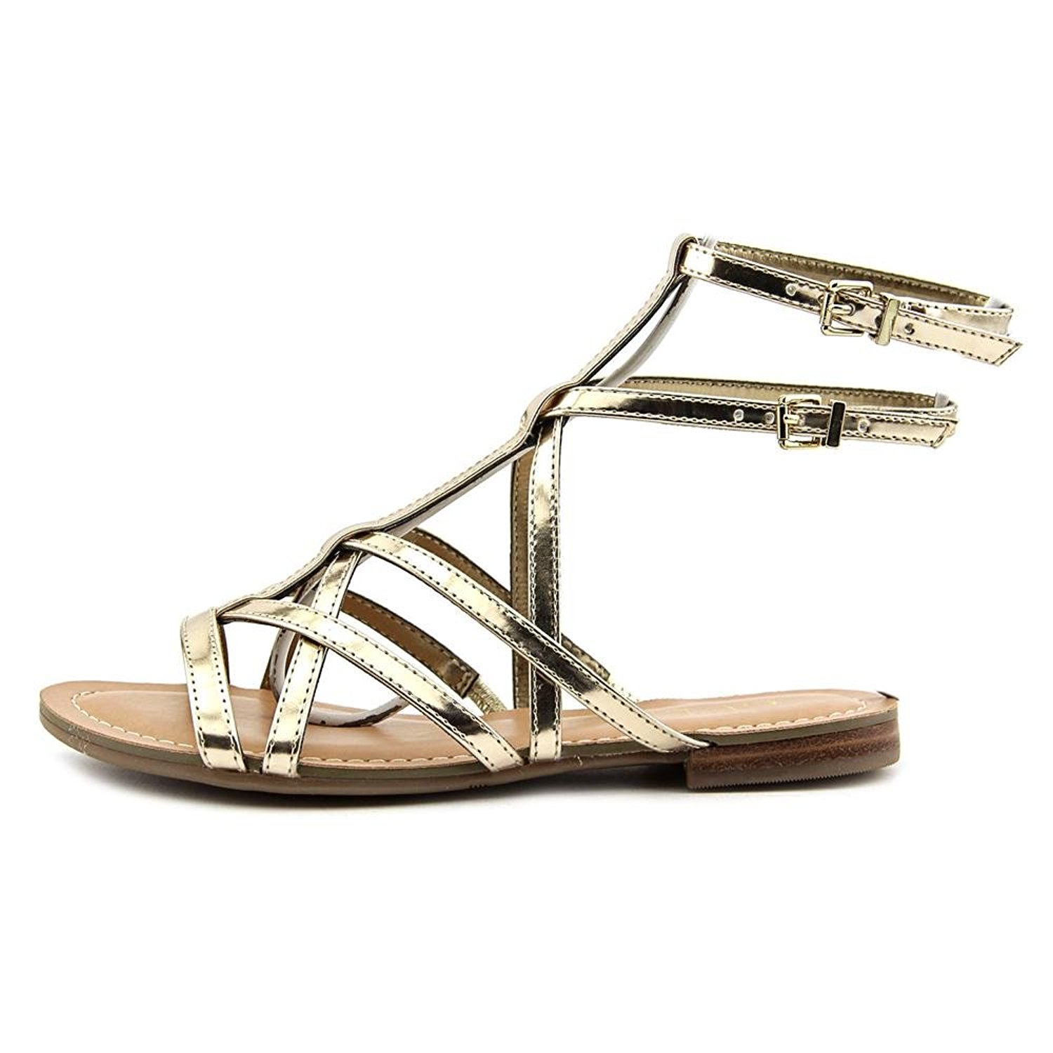 GUESS Womens Mannie Open Toe Casual Gladiator Sandals GUESS Womens Mannie Open Toe Casual Gladiator Sandals