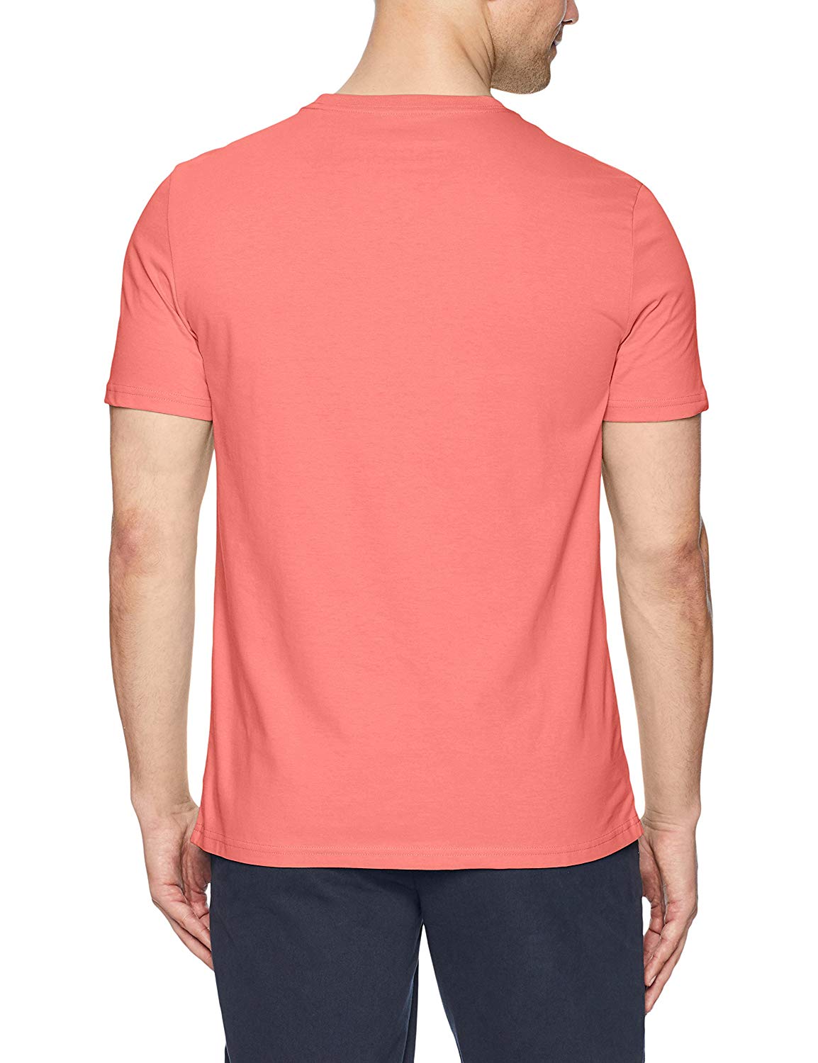 mens coral short sleeve shirt