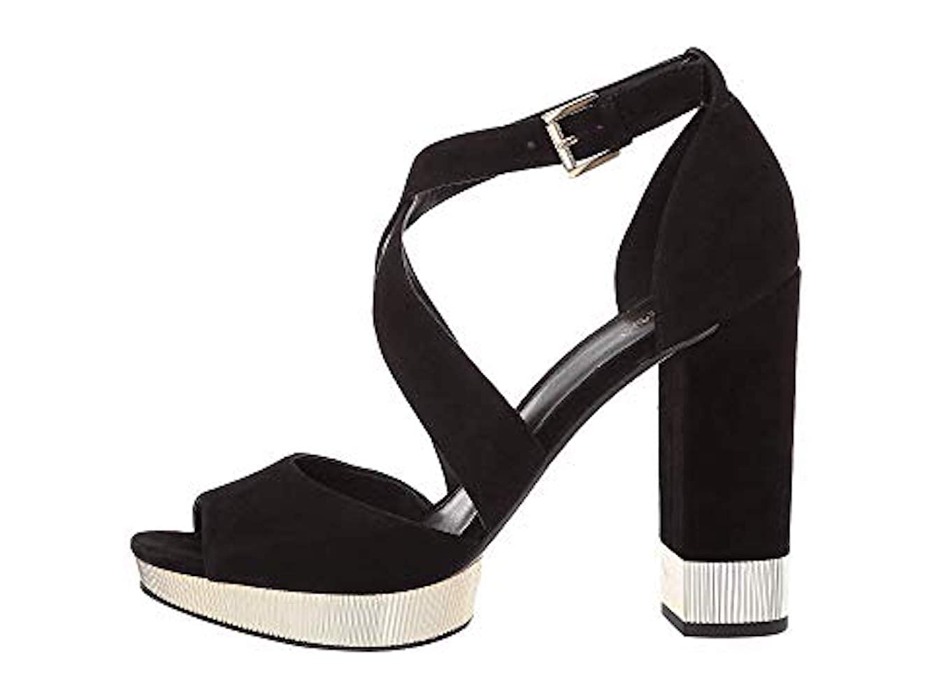 Michael Michael Kors Valerie Platform, Black Suede, Size 7.5 T7Lk | eBay