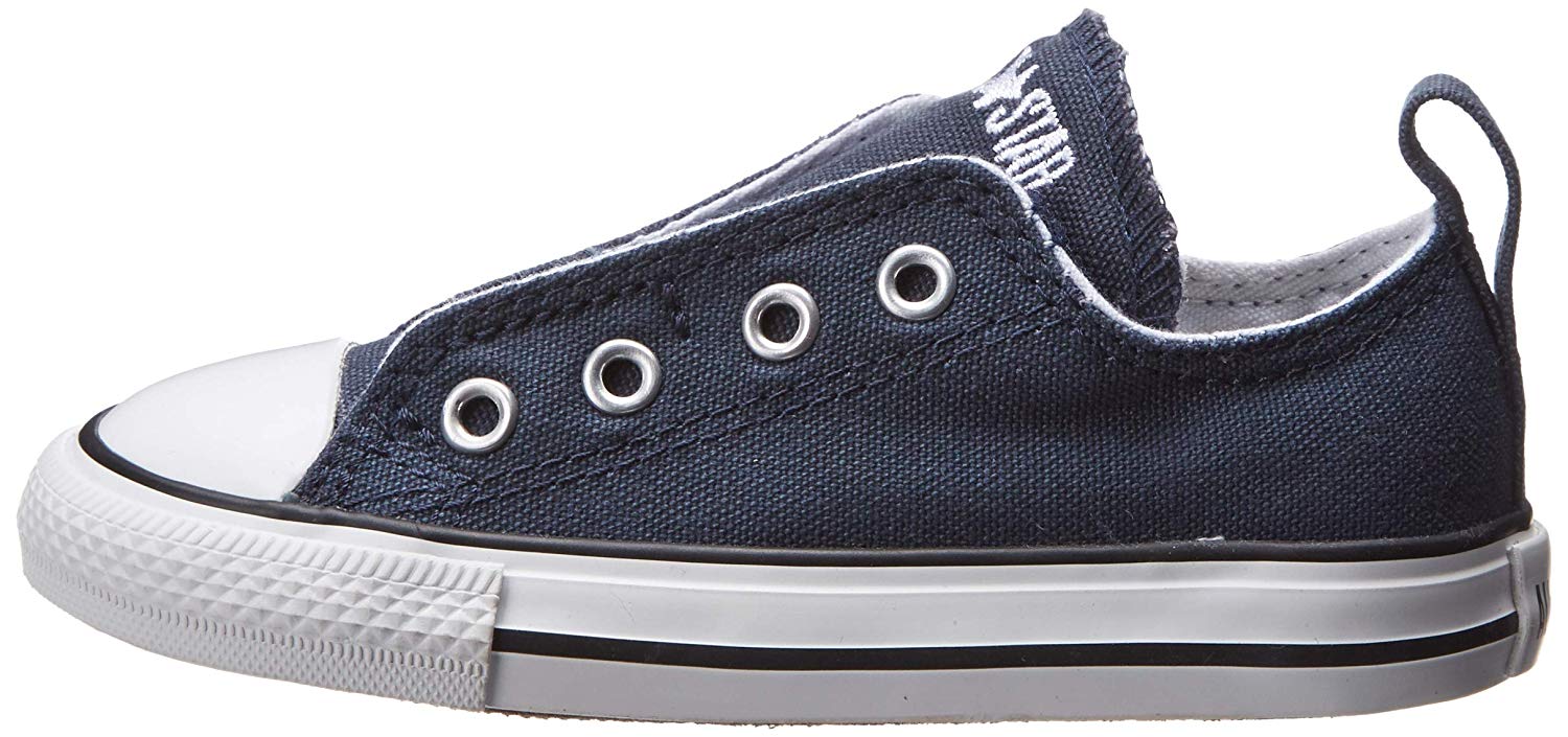 Converse Baby Boy 722411F Slip On Sneakers, Athletic Navy Converse Baby Boy 722411F Slip On Sneakers, Athletic Navy