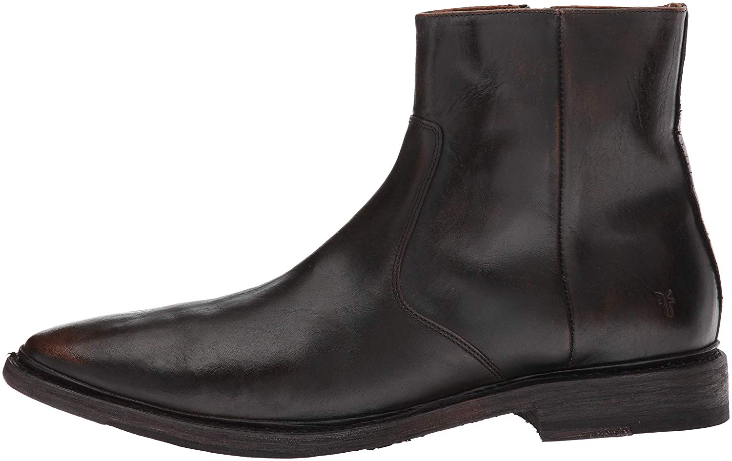 frye men's jacob back zip boot