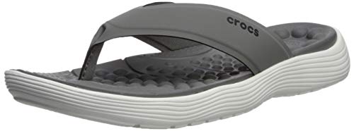 crocs men's reviva flip flop