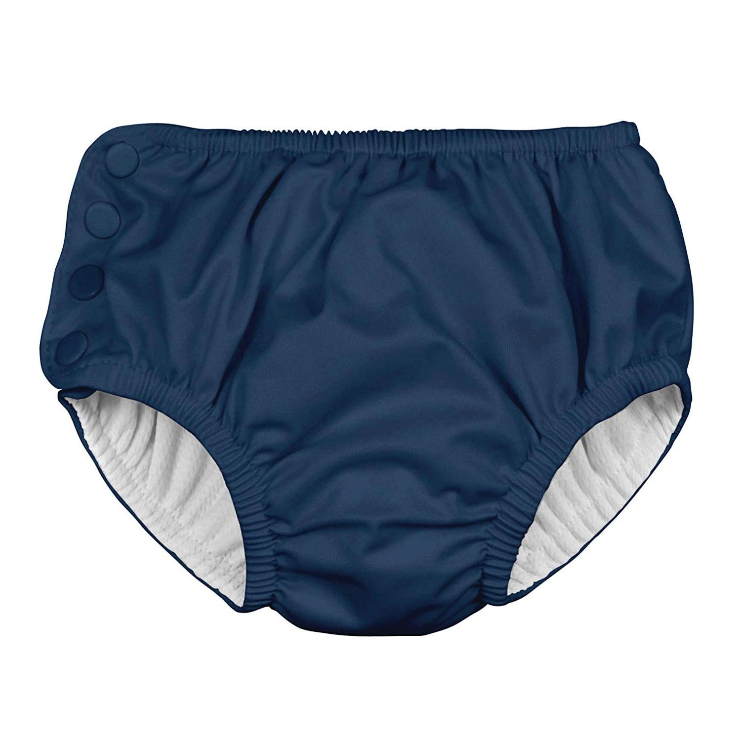 i play. Snap Reusable Swimsuit Diaper The original, patented, Navy