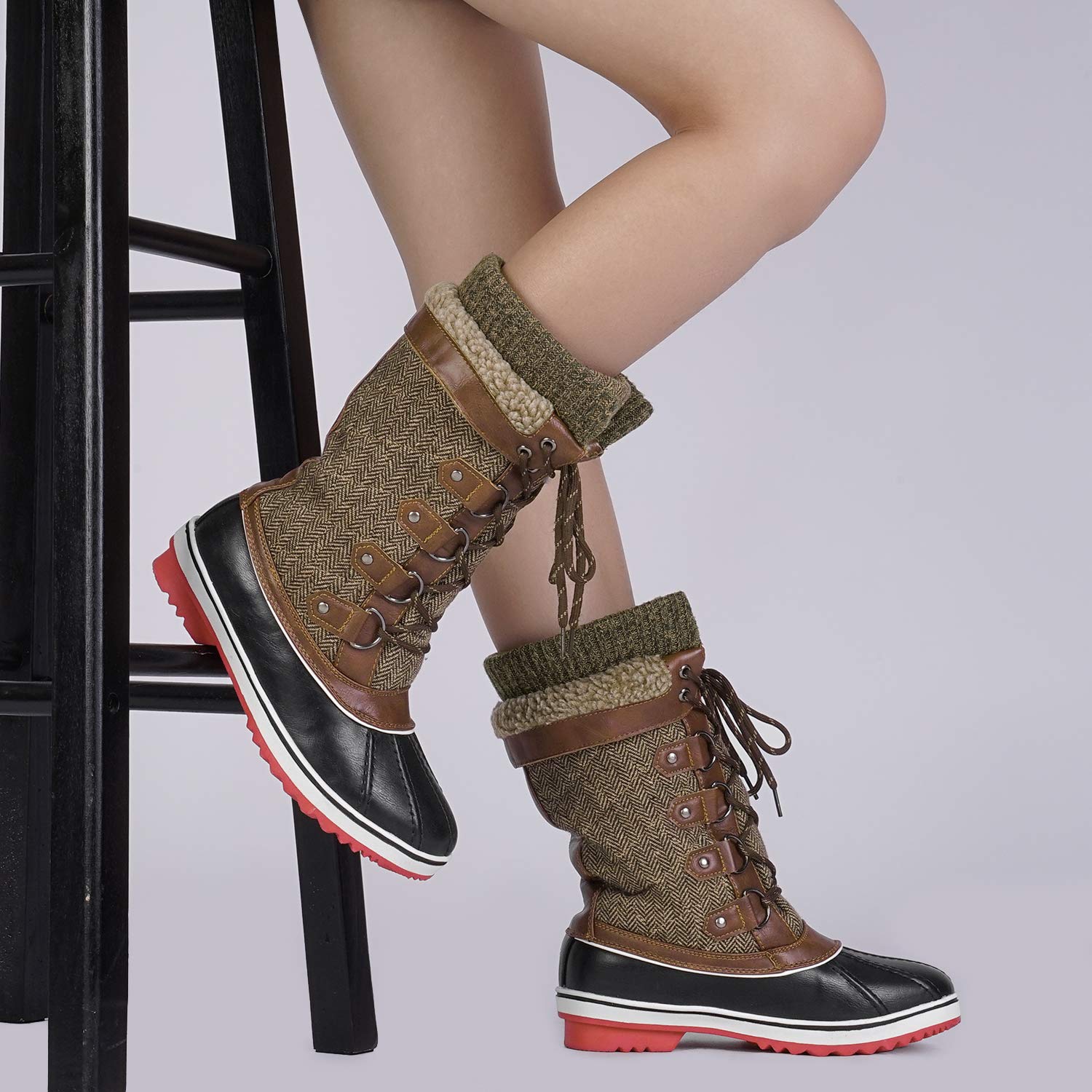 women's winter boots calf
