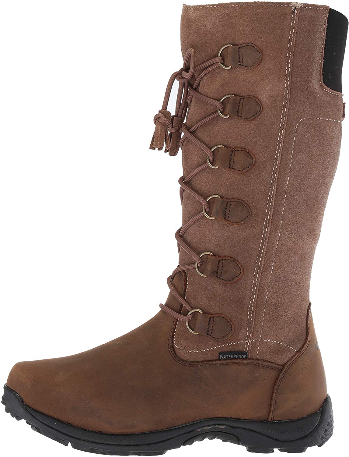 Baffin Women's Santa Fe Snow Boot, Taupe/Dark Brown, Size 8.0 v6qd ...