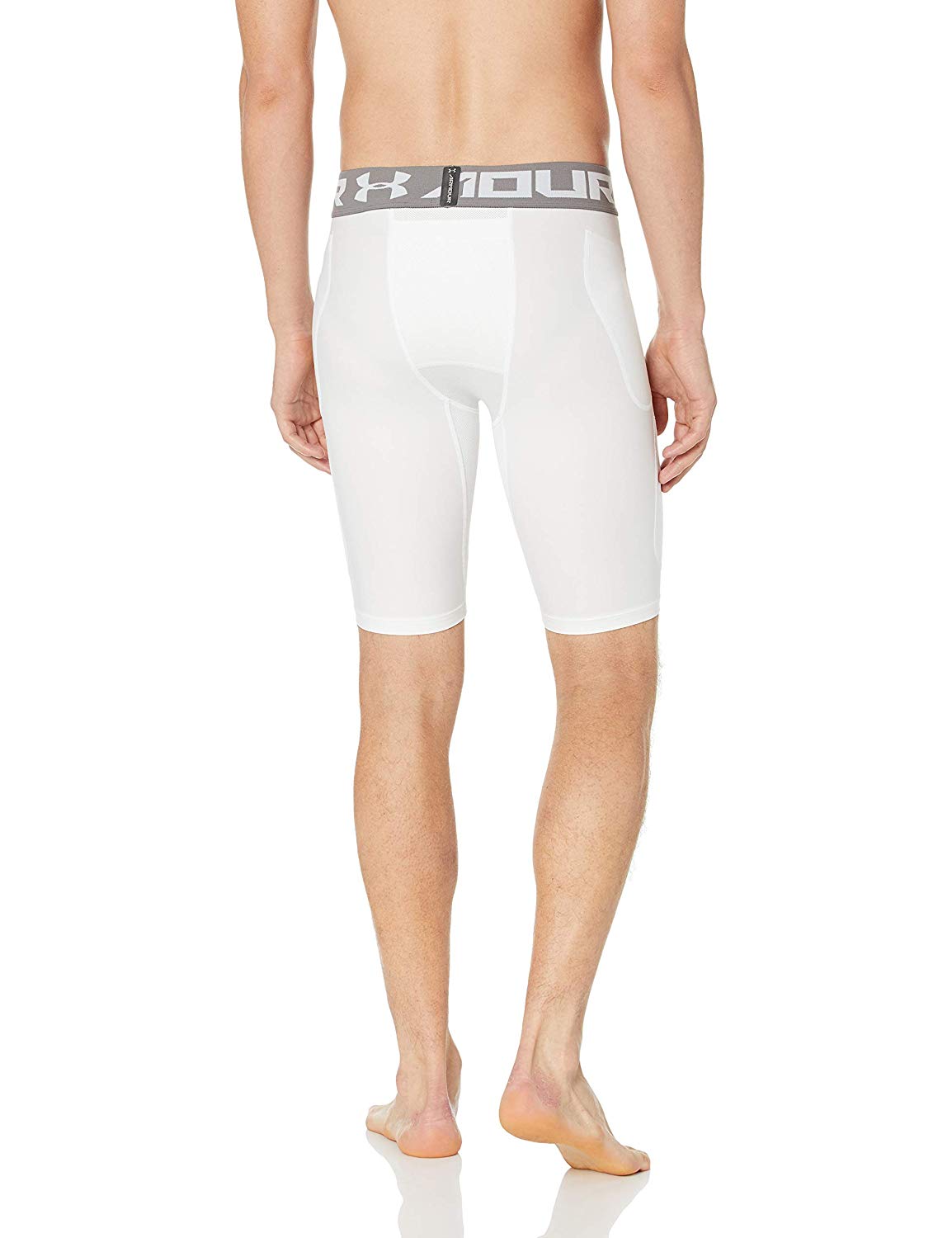 Under Armour Men's Football 6 Pocket Girdle,, White (100)/Graphite