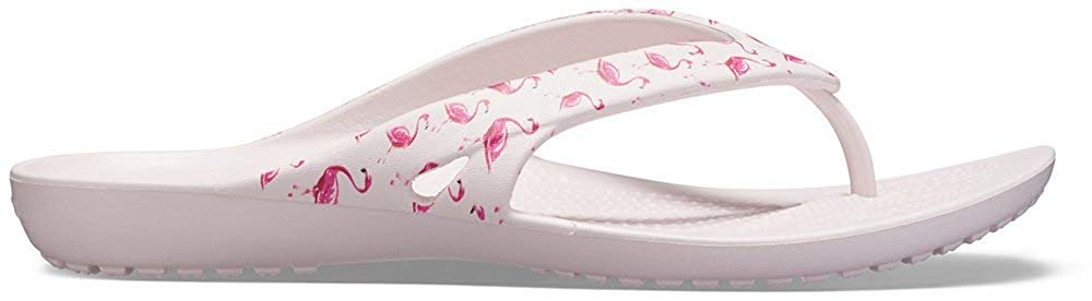 flamingo crocs flip flops