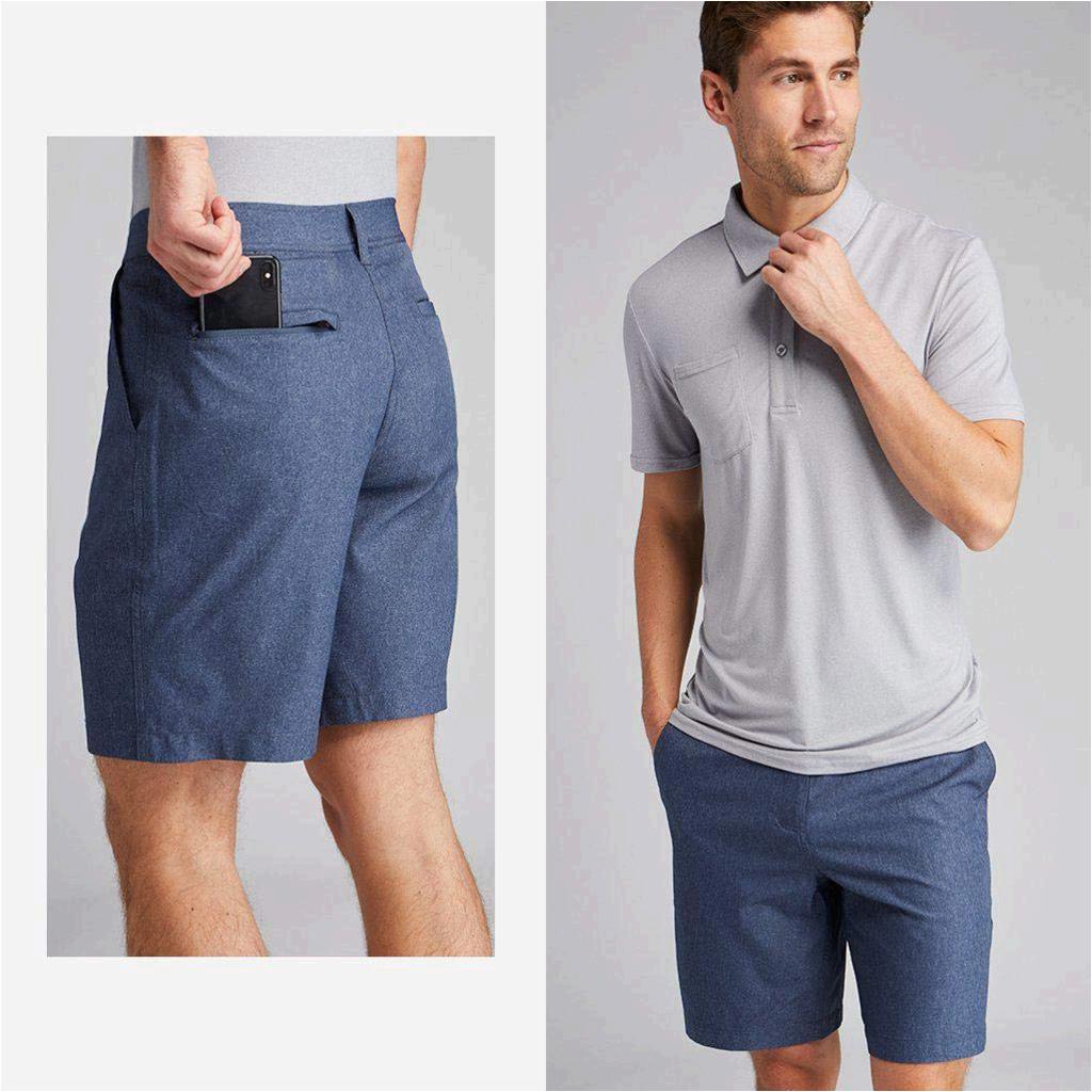 Download 32 DEGREES Mens Woven Shorts, Indigo Denim, Indigo Denim ...