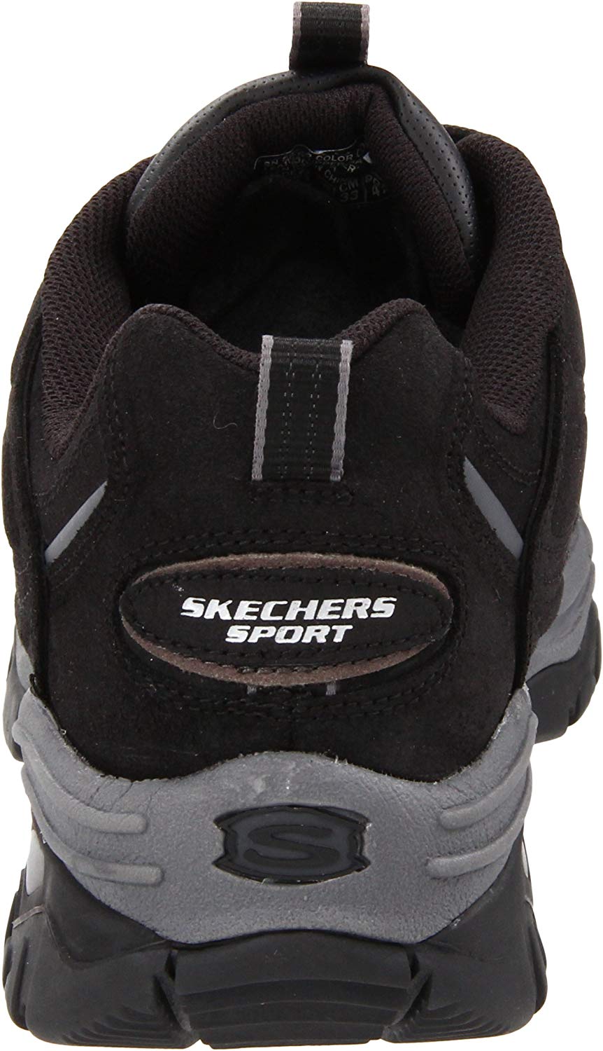 Skechers Mens Energy Downforce Low Top Lace Up Fashion Sneakers, Black ...