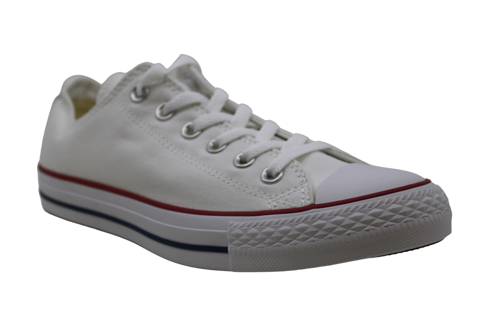 Converse Men's Shoes allstar Fabric Low Top Lace Up, Opal White, Size 9 ...