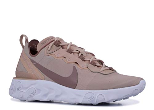 beige nike running shoes