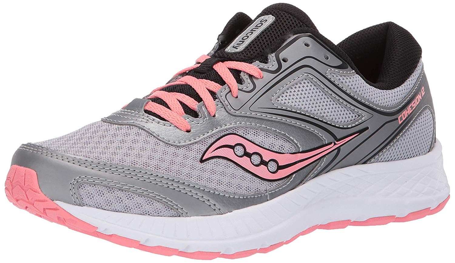 saucony cohesion 9 mujer plata