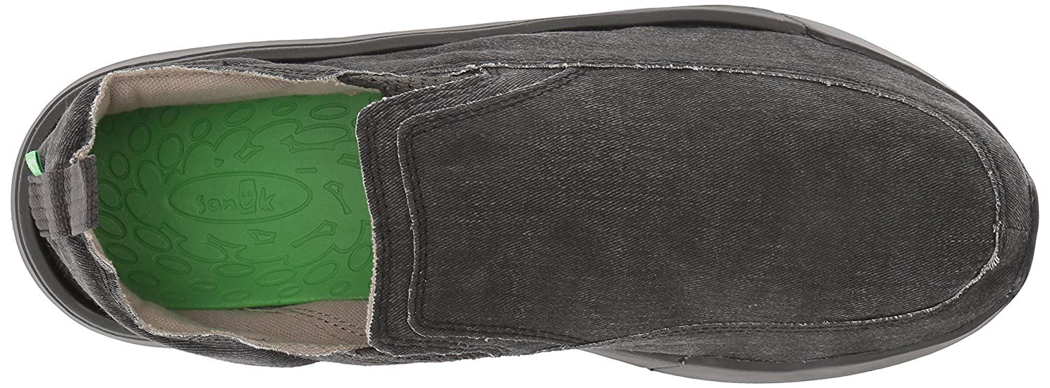 sanuk chiba quest slip on mens sneakers