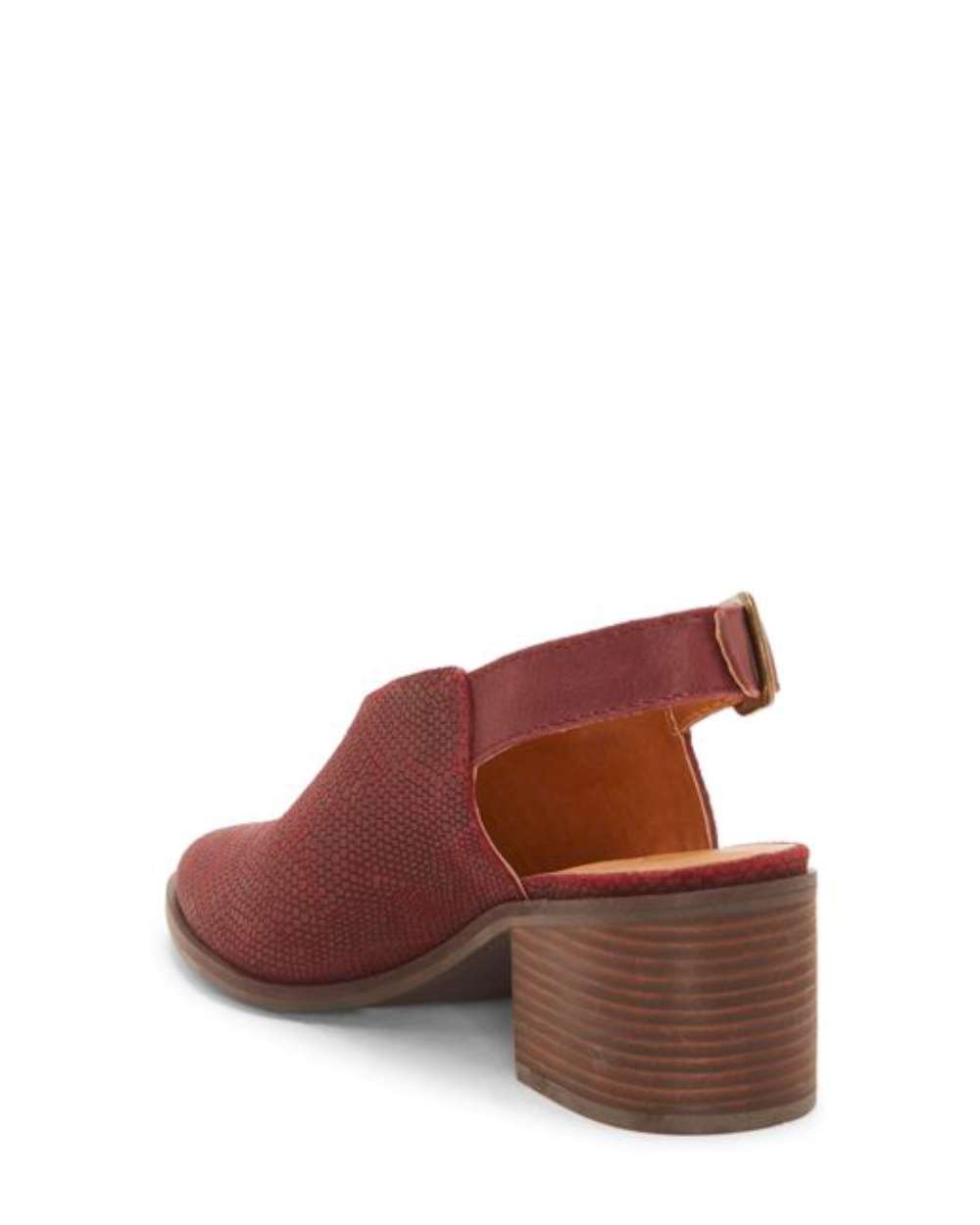 closed toe slingback