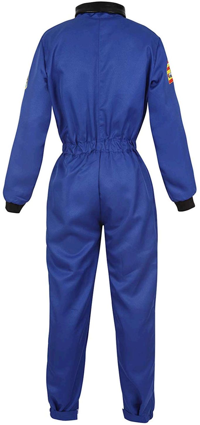 Haorugut Women Astronaut Costume Adult Coveralls Space ...