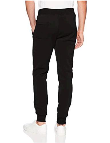 wt02 men's basic jogger fleece pants