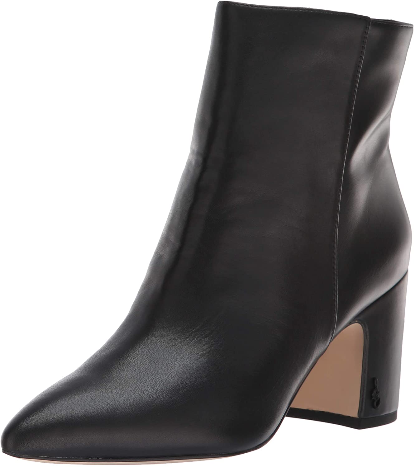 sam edelman hilty leather block heel booties