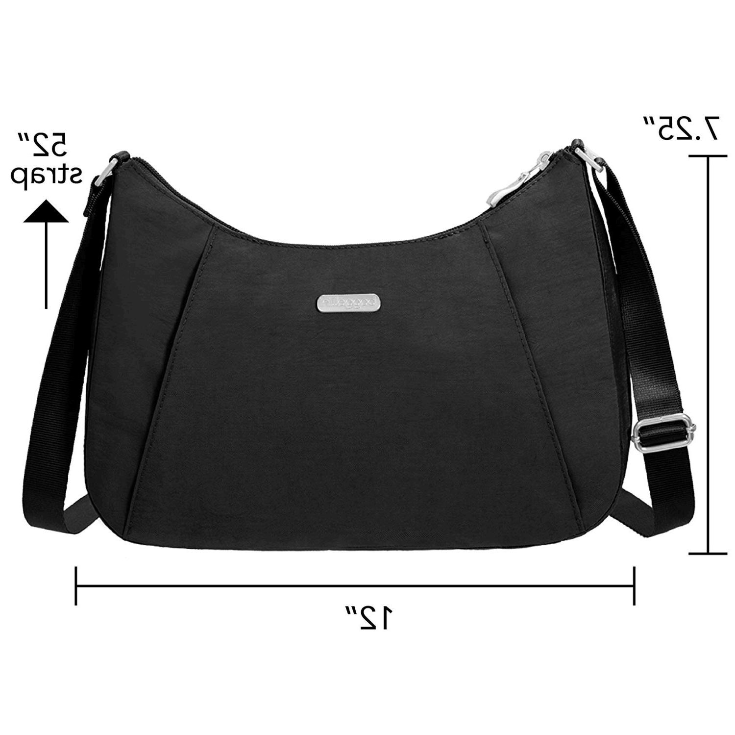 baggallini slim crossbody hobo bag