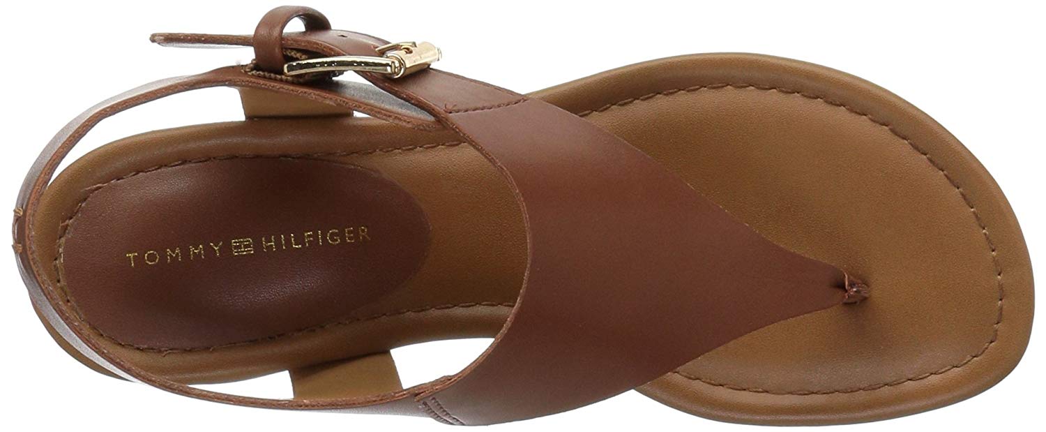 tommy hilfiger tan sandals