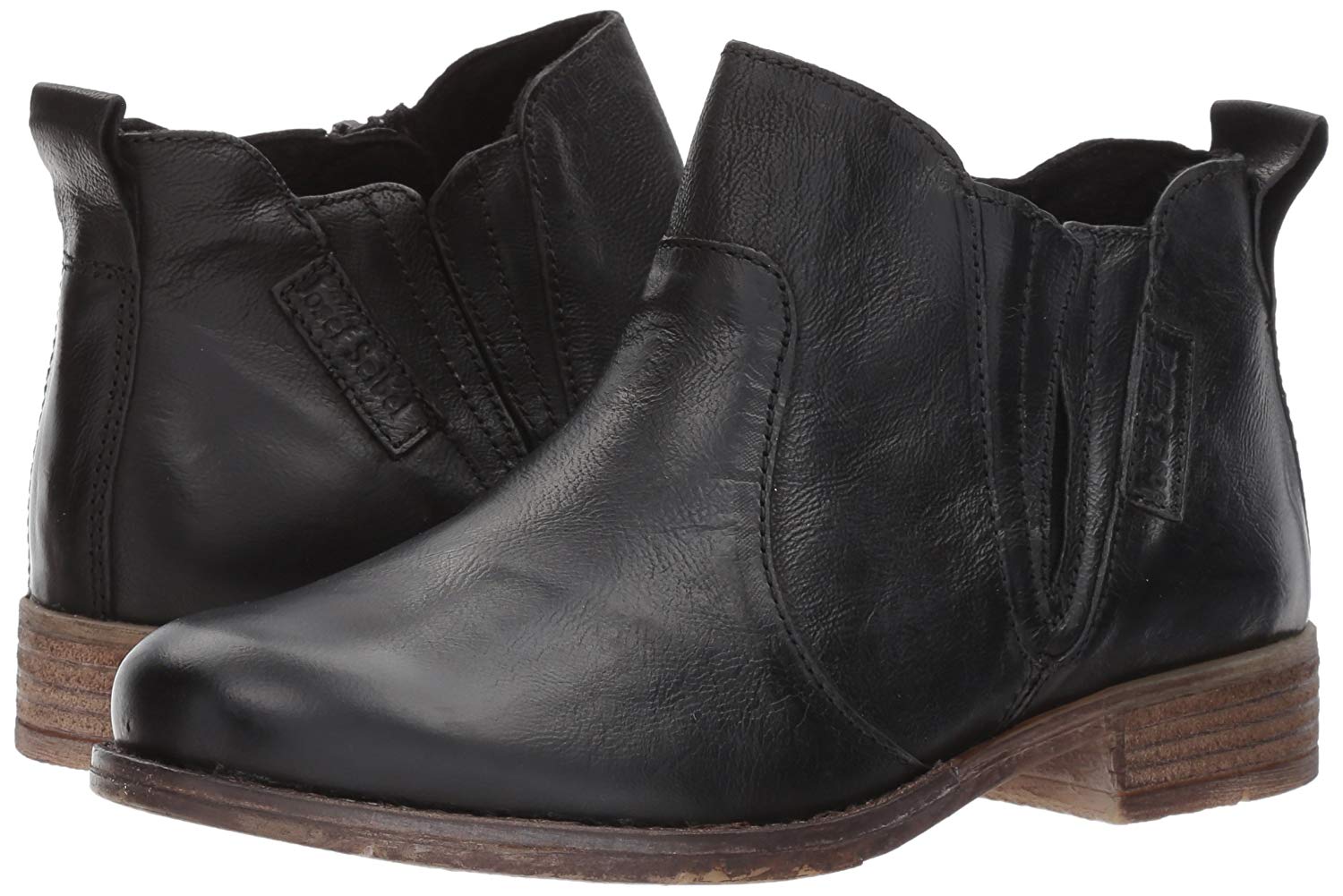 Josef Seibel Womens Sienna Closed Toe Ankle Fashion Boots, Black, Size ...