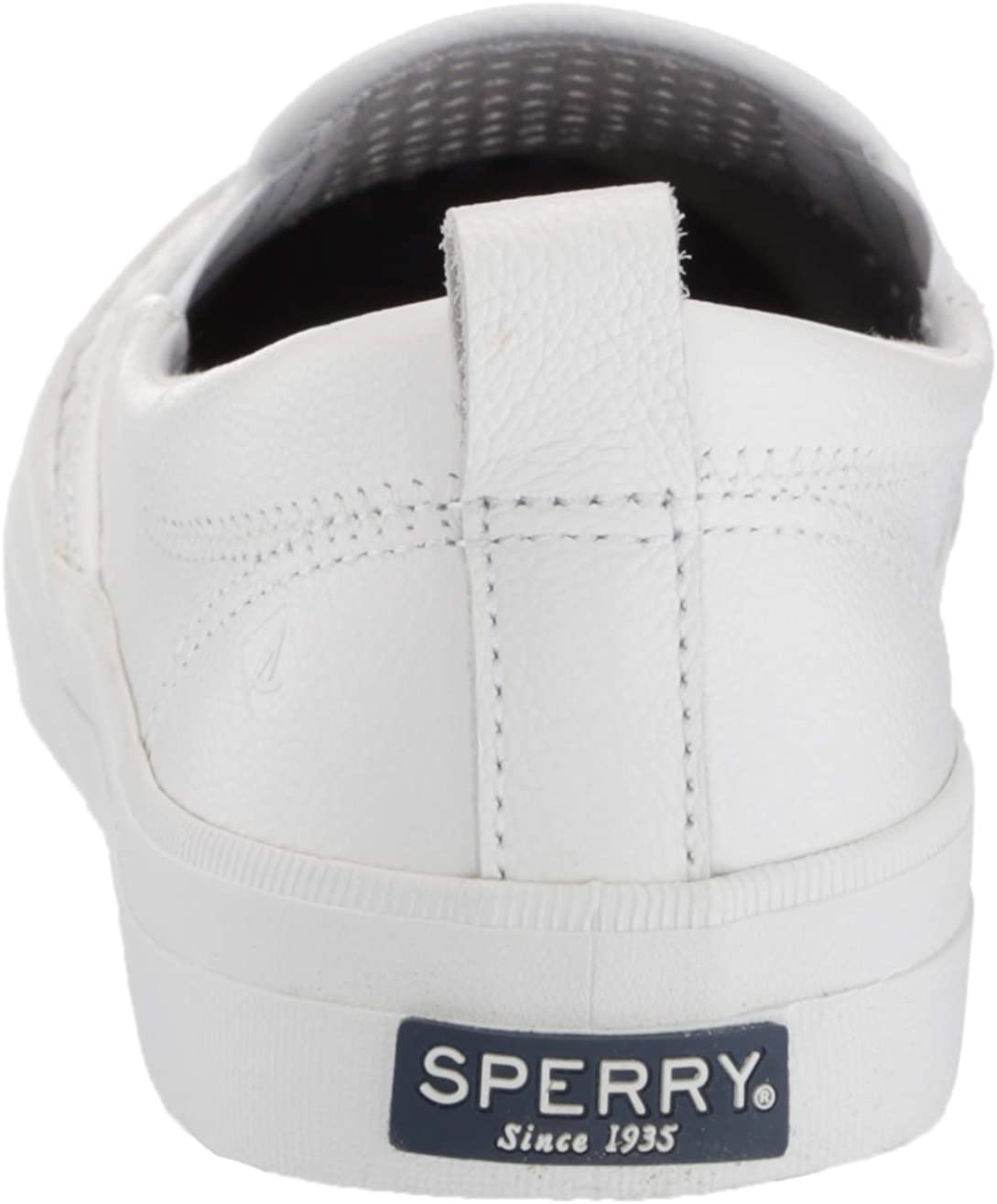 crest twin gore scalloped perforated sneaker