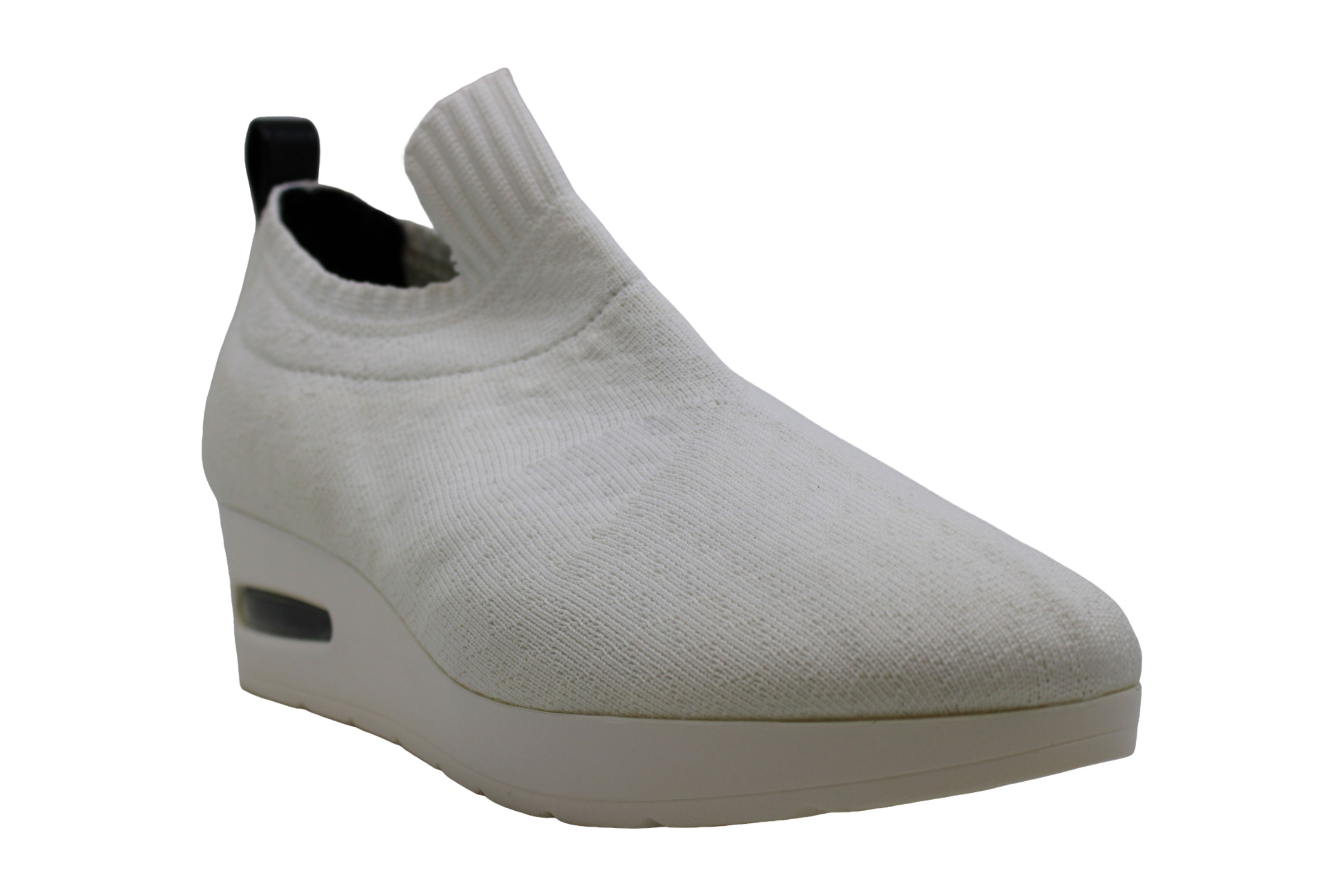 dkny slip on trainers white