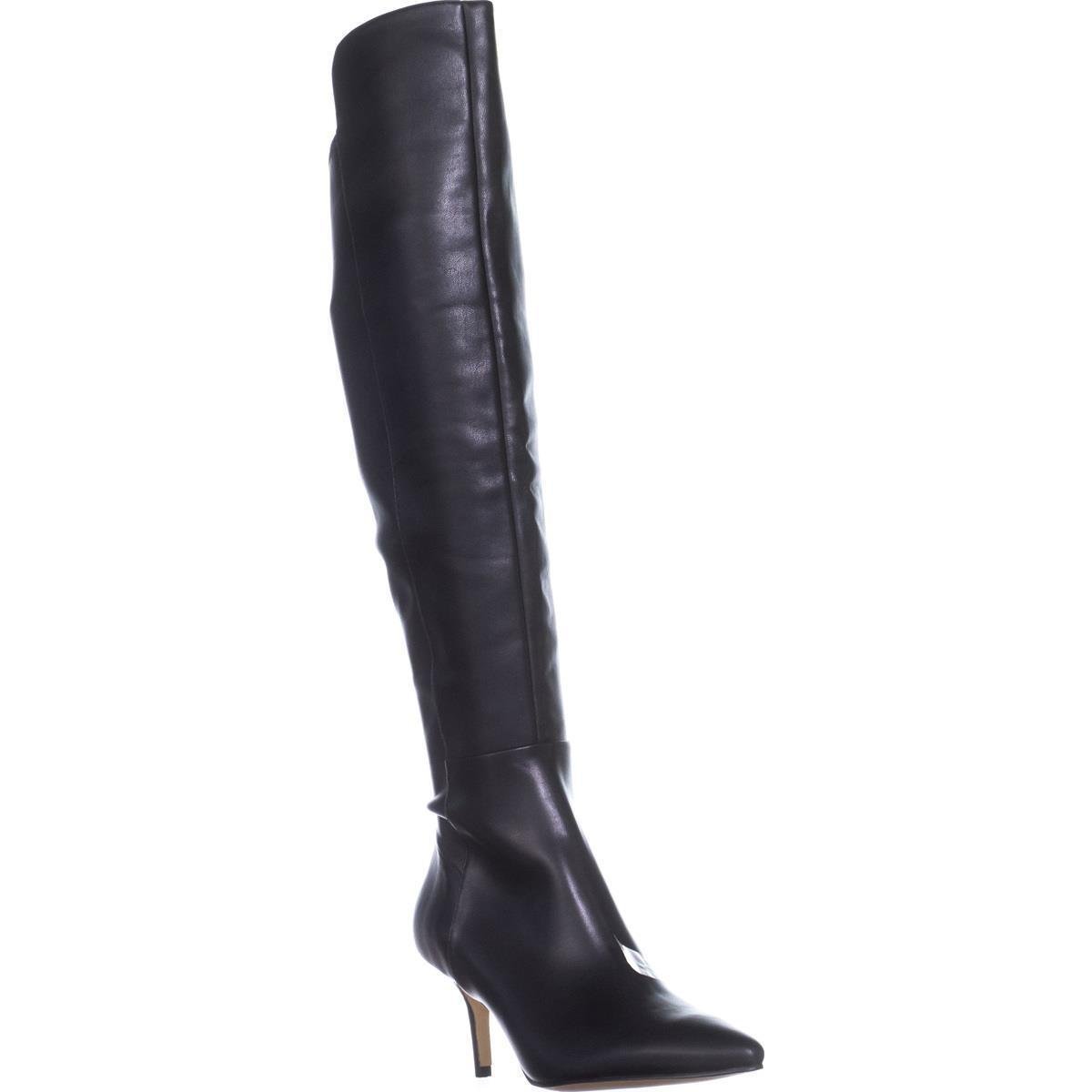 Marc Fisher Womens Adana Pointed Toe Over Knee Fashion Boots, Black ll ...