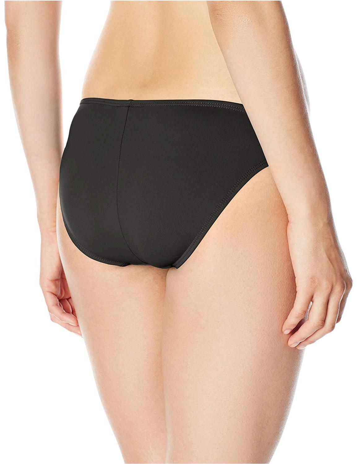 La Blanca Women's Island Goddess Side Shirred Hipster Bikini, Black, Size 10.0 J | eBay