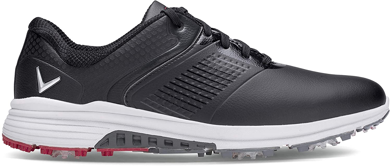 Callaway Solana TRX V3 Herren Golfschuh: Leicht & Wasserdicht Mit Stollen  Golfschuhe Opti-Dri Leder