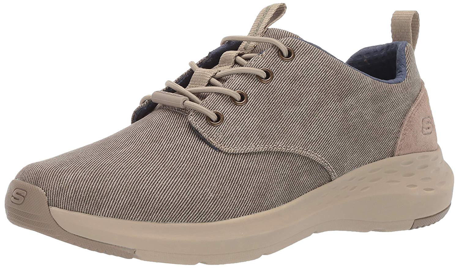 Skechers Men's Parson Canvas Slip on Oxford, Khk, Size 8.5 Uc7B eBay