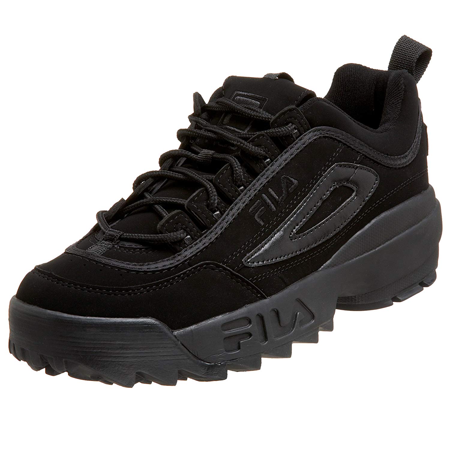 fila disruptor black mens