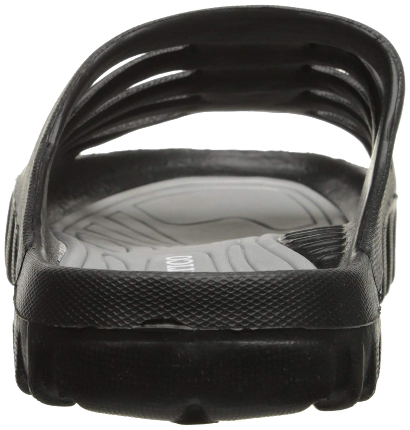 Vertico Men's Shower and Pool Slide On Sandal, Black and Gray, Black, Size 10.0 | eBay