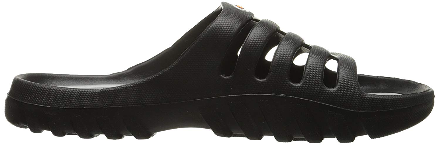 Vertico Men's Shower and Pool Slide On Sandal, Black and Gray, Black, Size 10.0 | eBay