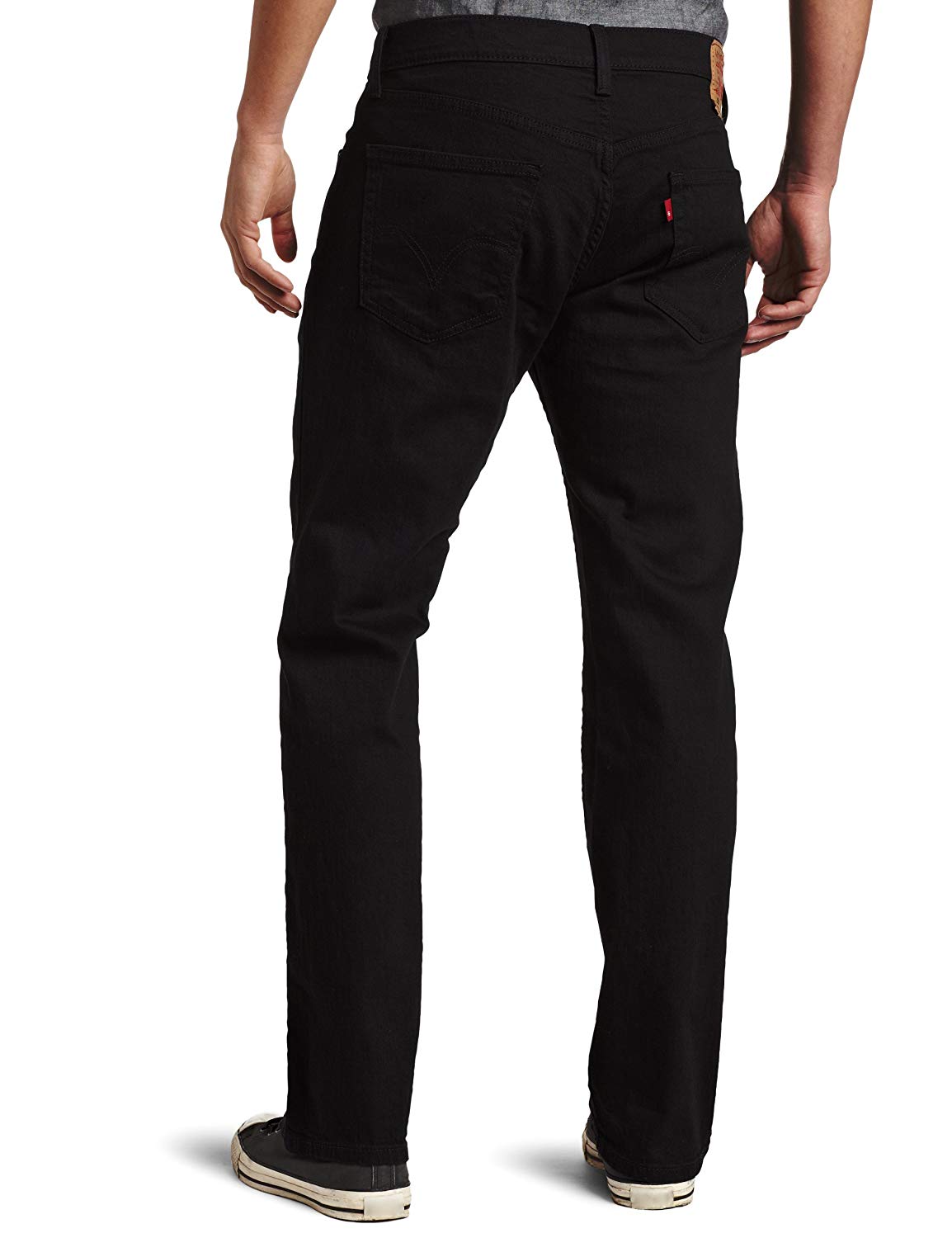 Levi's Men's 559 Relaxed Straight Fit Jean - 40W x 30L -, Black, Size ...