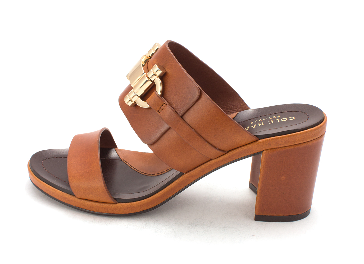 Cole Haan Womens CLH50933 Open Toe Casual Slide Sandals Acorn Size 60 Cole Haan Womens CLH50933 Open Toe Casual Slide Sandals Acorn Size 60