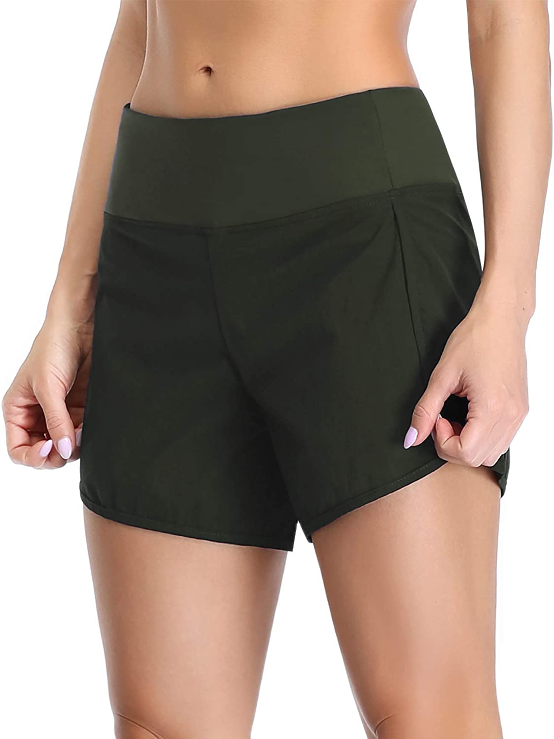 63 10 Minute Olive green workout shorts for Beginner