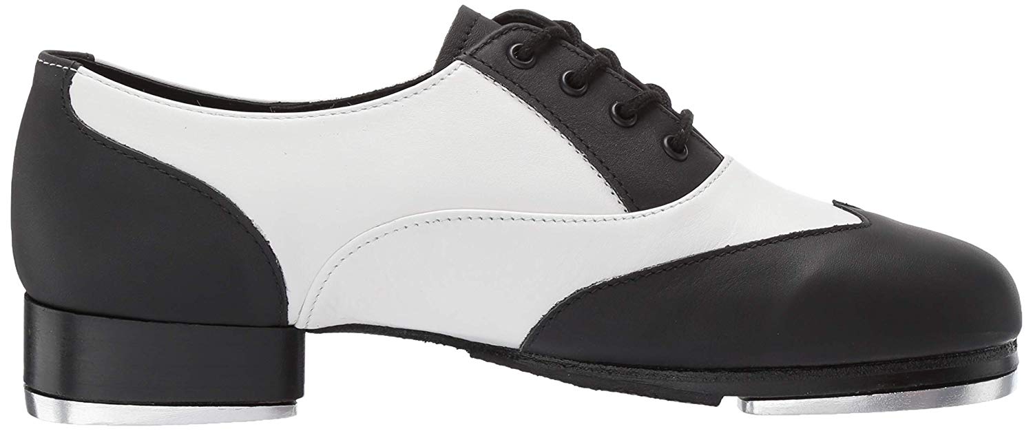 Leo Women's Giordano Spectator Tap Dance Shoe, Black/White, Size 7.5 | eBay