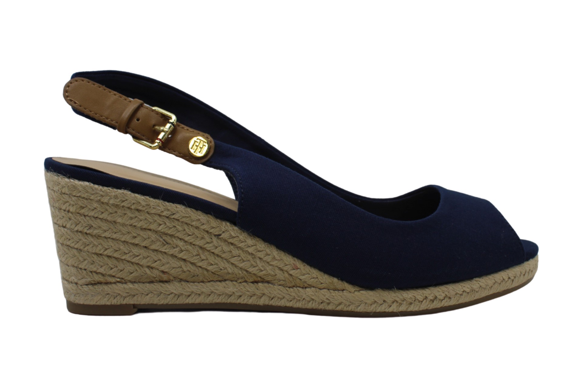 tommy hilfiger peep toe wedge