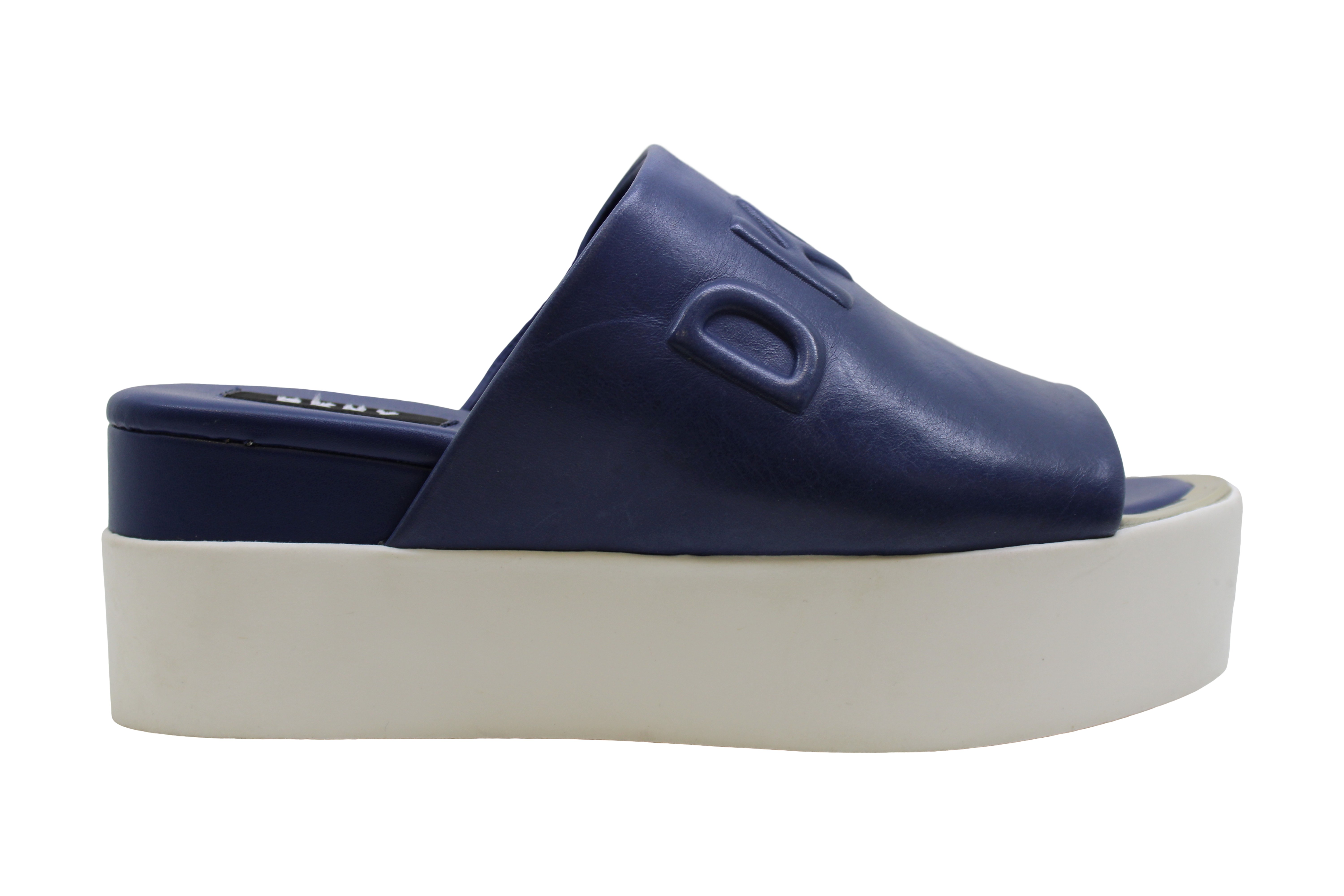 DKNY Women's Shoes Covo Open Toe Casual Platform Sandals, Blue, Size 7. ...