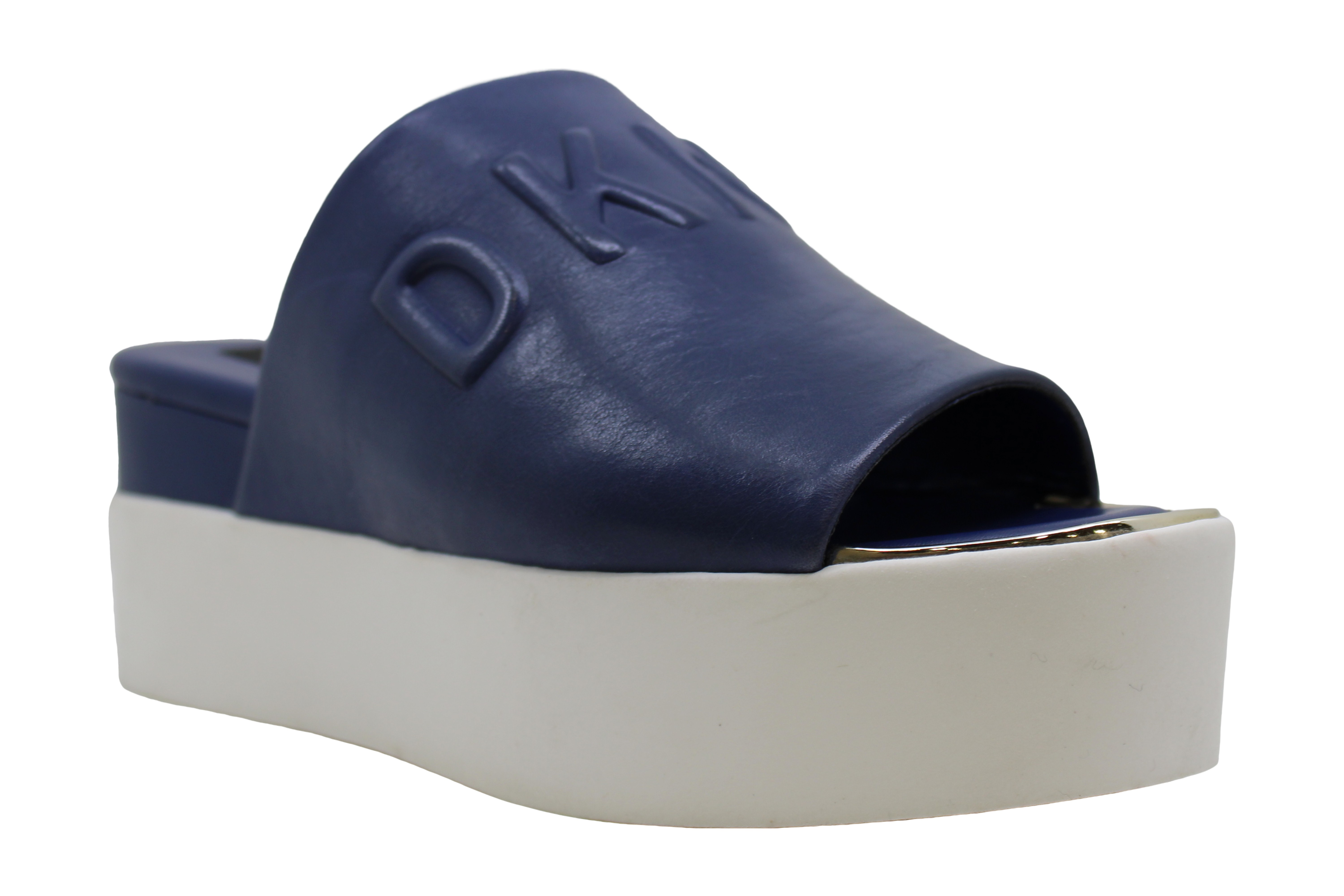 DKNY Women's Shoes Covo Open Toe Casual Platform Sandals, Blue, Size 9.5 Jqk5 | eBay