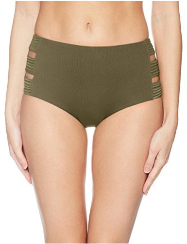 olive high waisted bikini