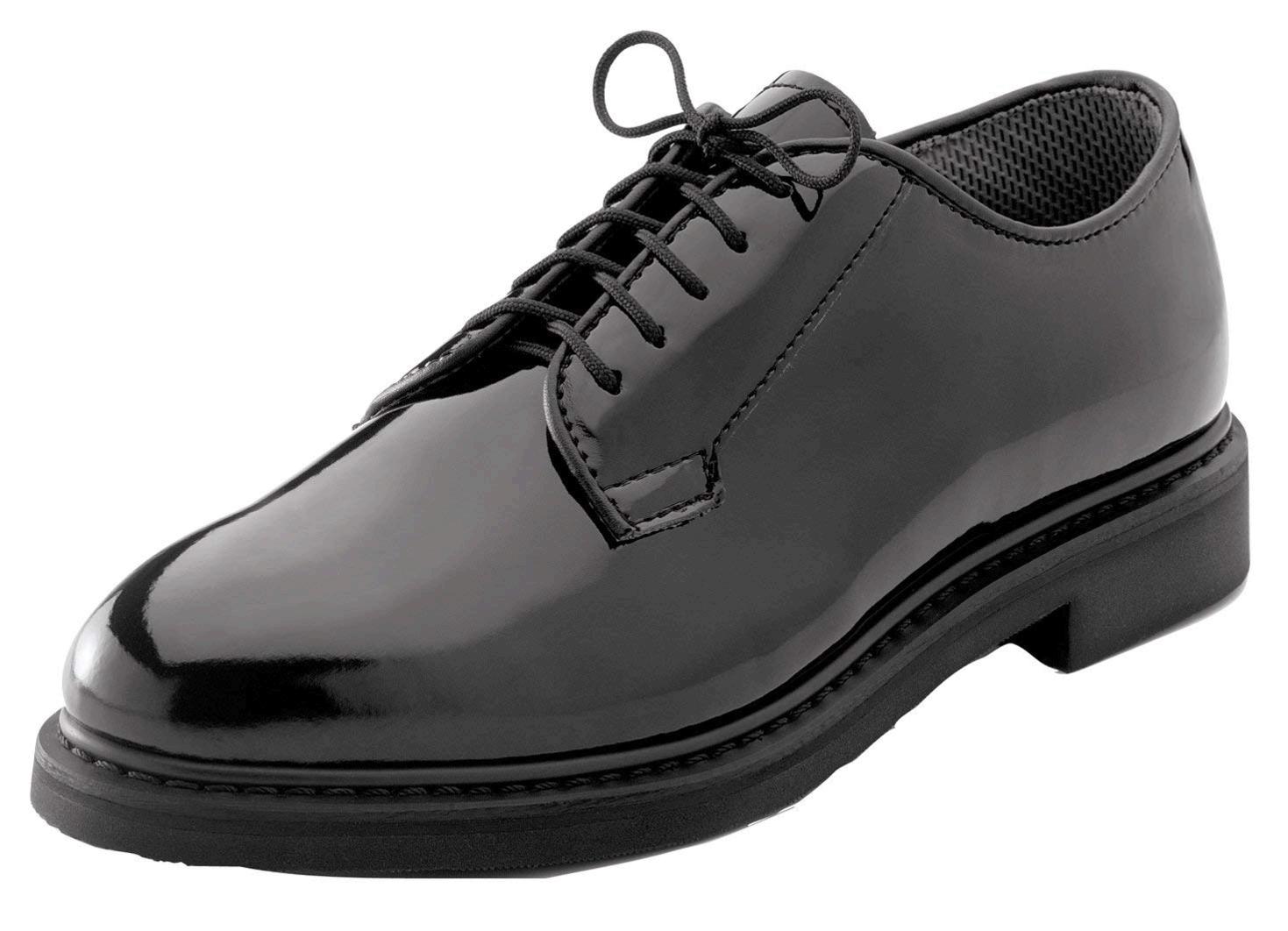 oxford shoes black and white