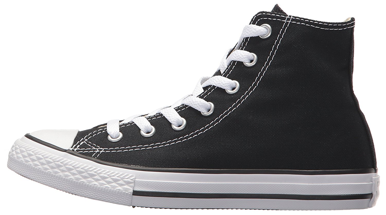 Kids Converse Girls Chuck Taylor All Star Canvas Hight Top Lace, Black ...