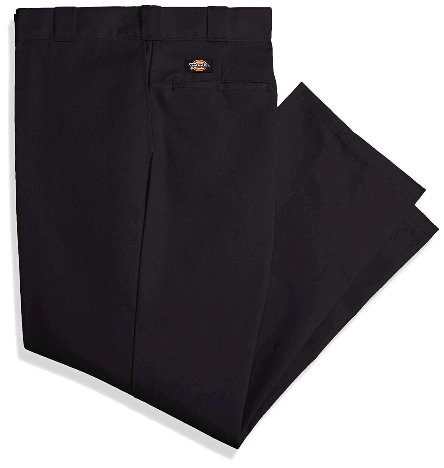 Dickies Men's Original 874 Work Pant, Black, 30W x 34L, Black, Size 30W ...