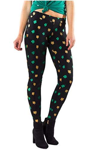 st patrick's day leggings walmart